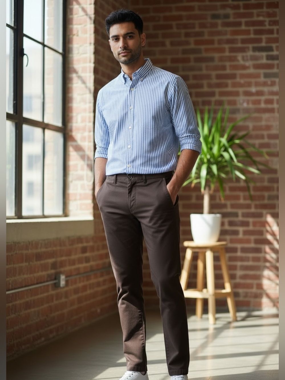 Peter Millar Chocolate Brown Chinos